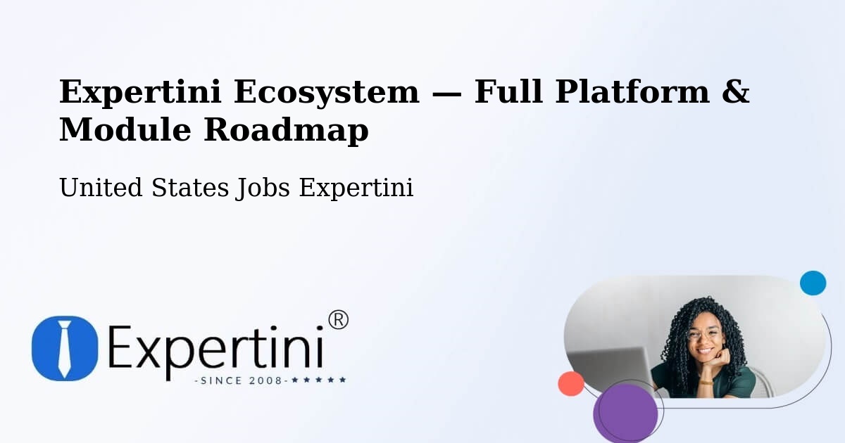 Expertini Ecosystem — Full Platform & Module Roadmap – Greeley